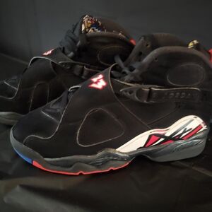 Jordan Red Athletic Shoes with Striking Design